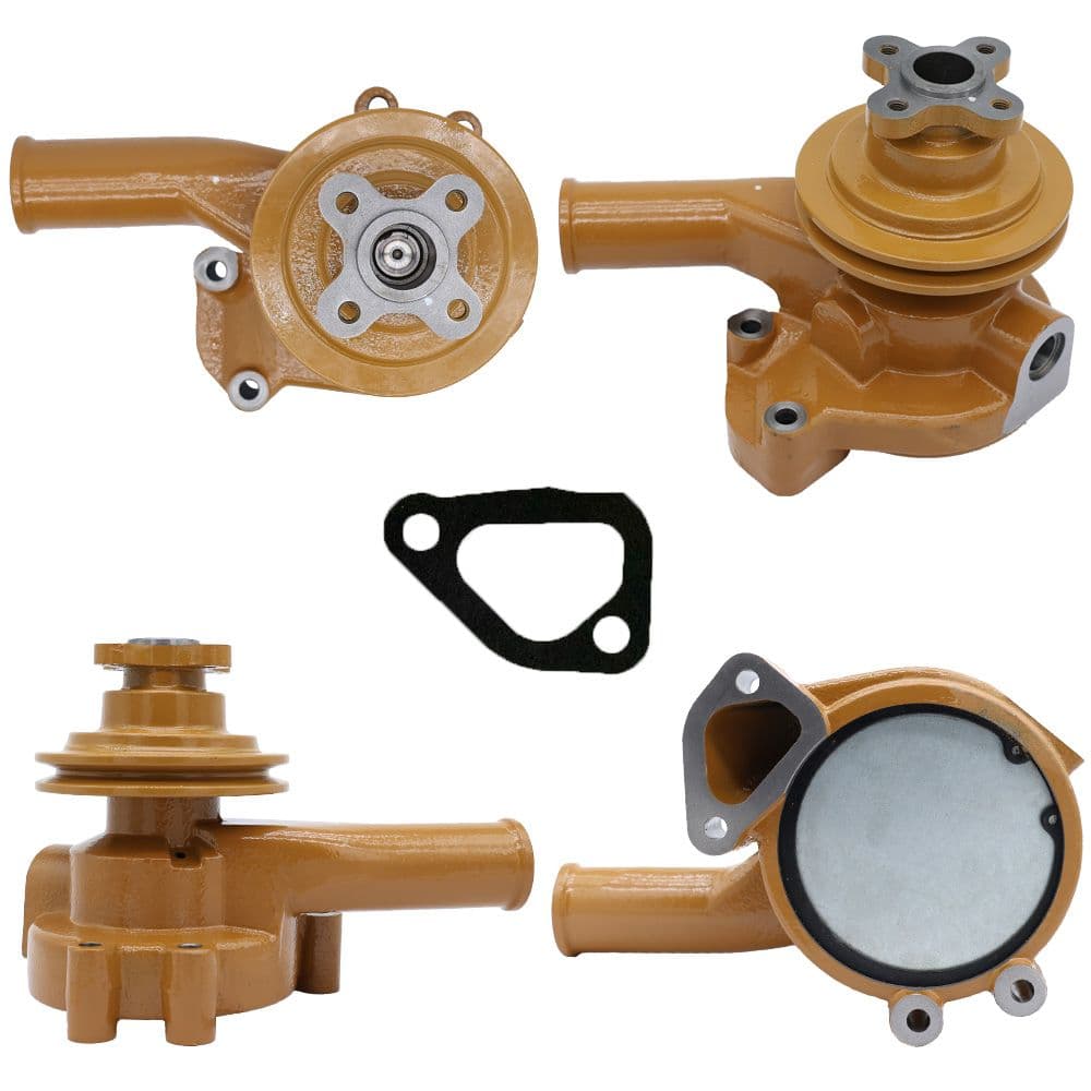 Water Pump for Komatsu OEM 6144-61-1301 front view